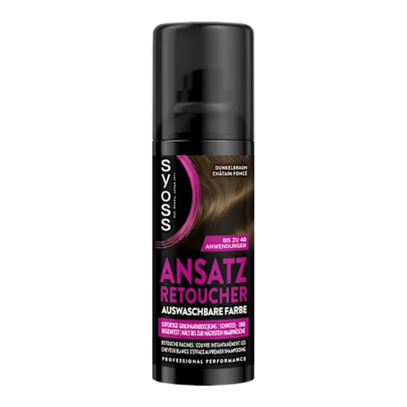 Syoss Ansatz Retoucher Dunkelbraun 120 ml