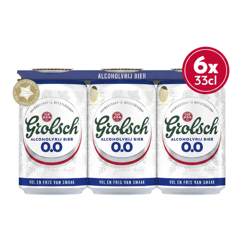 Grolsch Alcoholvrije Pilsner - 6 x 330 ml