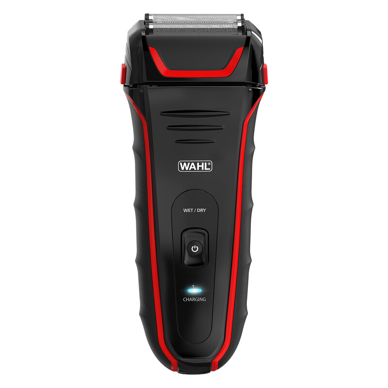 WAHL Clean & Close Plus Lithium Foil Shaver, Cordless Wet Dry Dual Foil Ultra Close Shave, 7064-017, Black/White