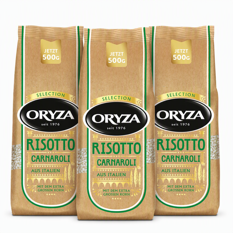 ORYZA Selection Carnaroli Risotto-Reis 3 × 500 g