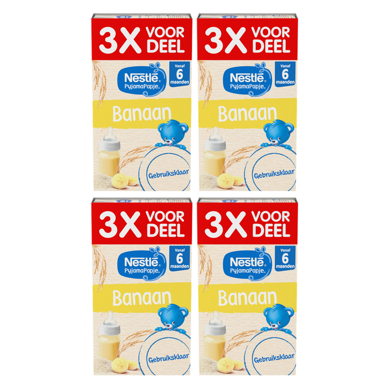 Nestlé - Pyjamapapje Banane 6m+ Lot de 3 offre*4