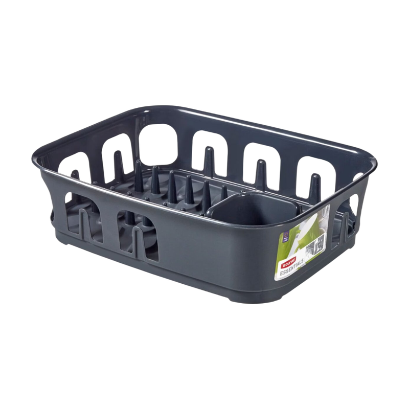 Curver Afdruiprek - Essentials - Rechthoekig - Grijs - 29x39x10cm