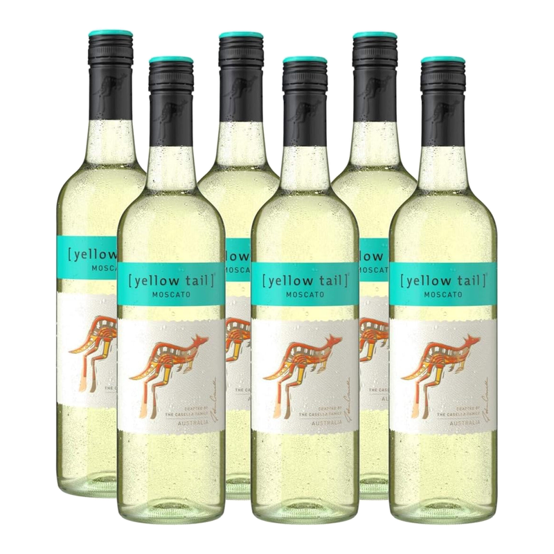 Yellow Tail Moscato Süß Weißwein 6 x 0,75 L