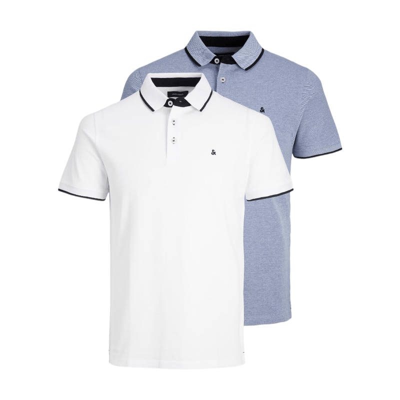 JACK&JONES ESSENTIALS JJEPAULOS POLO SS 2PK MP NOOS Slim Fit - vue 10