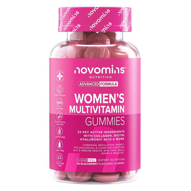 Novomins Women’s Multivitamin Gummies – 60 Gummies