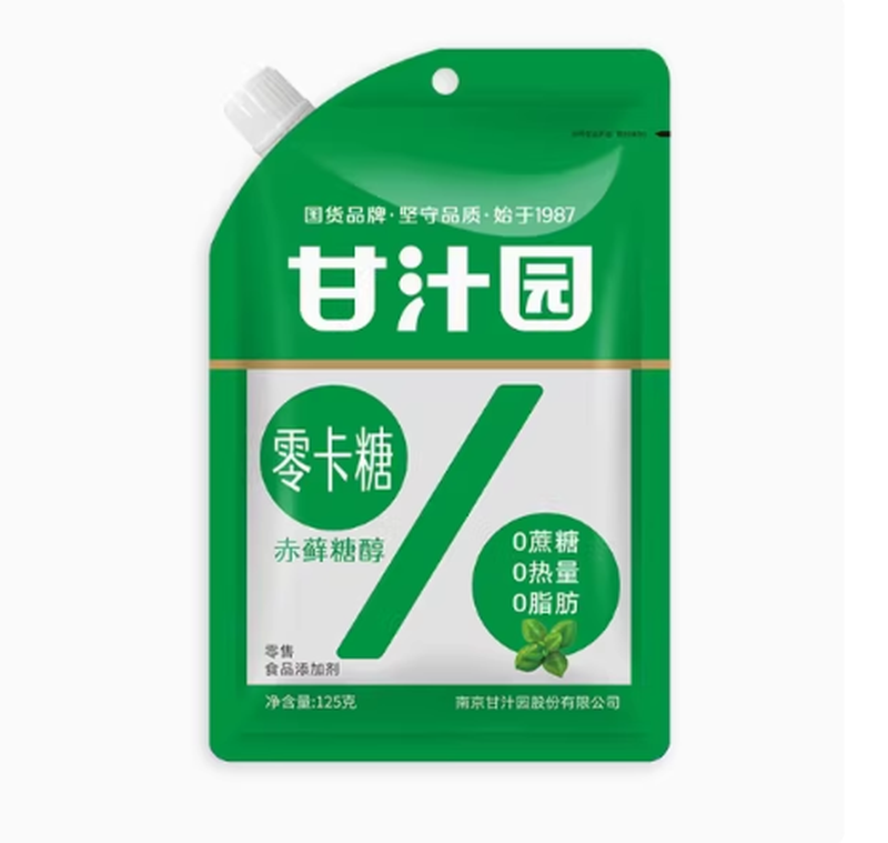 Gan Zhi Yuan Zero Calorie Erythritol 125g