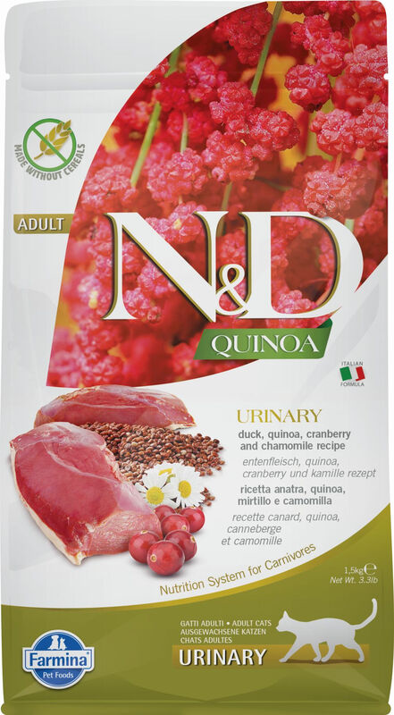 Farmina N&D Quinoa Katzenfutter Harnwegskare Duck 1,5 kg