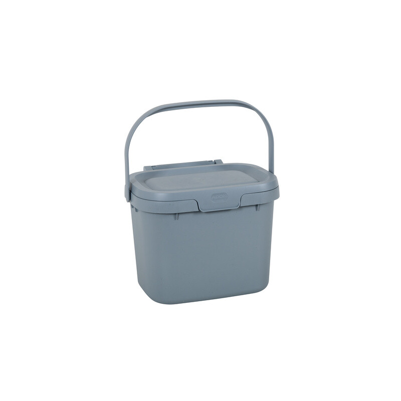 Everyday Kitchen Food Waste Compost Caddy Bin, 4.5L - Grey