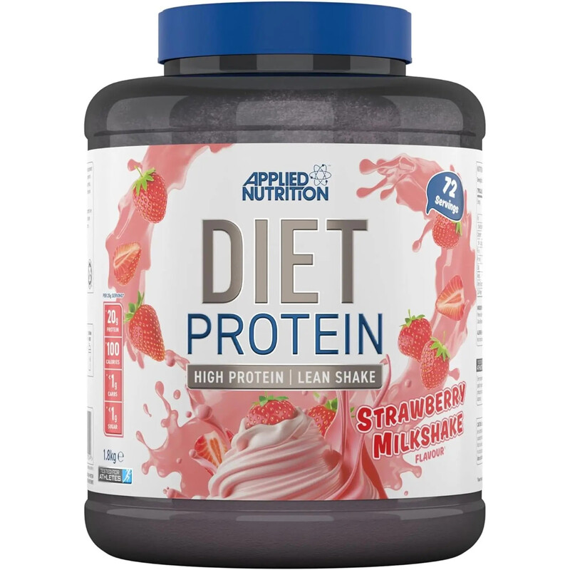 Diet Whey Protein Weight Management Strawberry Shake - 1.8 kg
