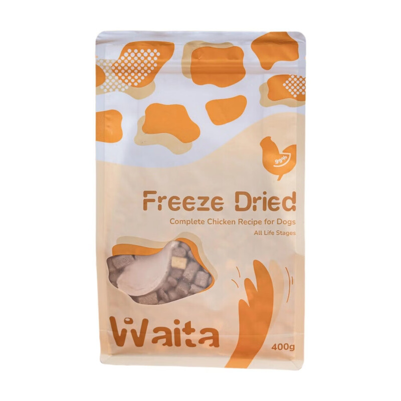 Freeze Dried Complete Food for Dog - Chicken Recipe 400g