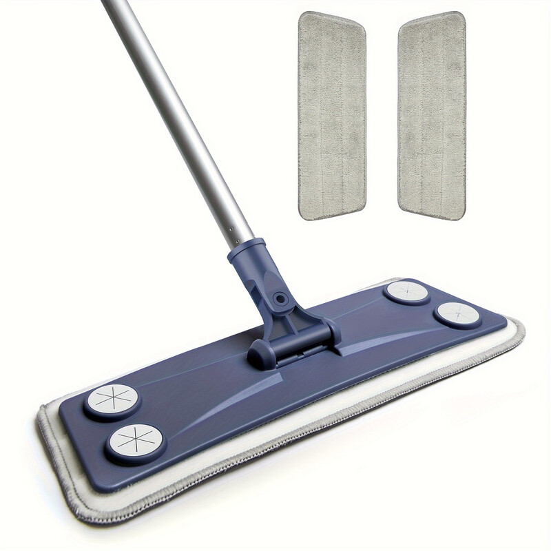 Professional Microfiber Mop for Hardwood, Laminate, Tile Floor Cleaning, 4 Sections 6