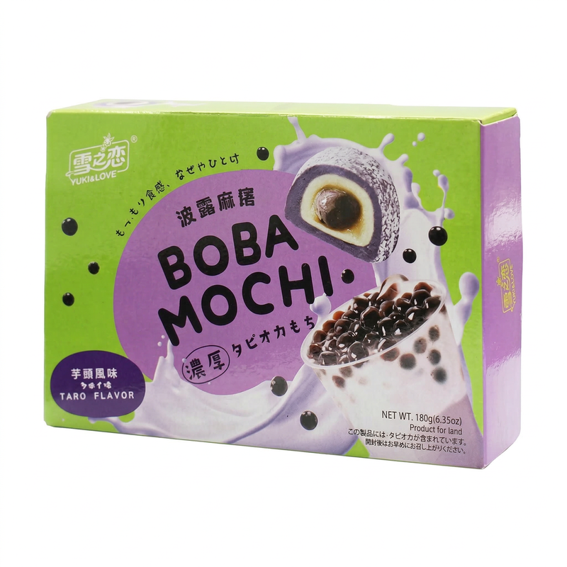Yuki & Love Boba Mochi Taro Flavor 180G