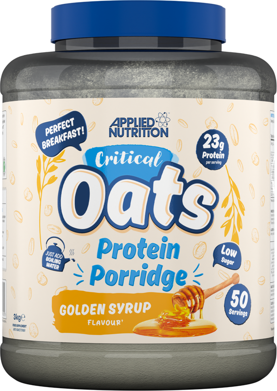 Critical Oats Protein Porridge Golden Syrup - 3 kg