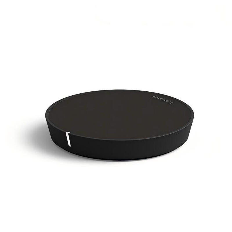 TIMEMORE Kaffeewaage DOT mit Kaffee-Wasser-Verhältnis/Wasserflussrate/Timer-Funktion, Freier Wechsel zwischen Unzen/kg-Einheiten, Digitale Waage für Espresso- und Pourover-Modus, Schwarz