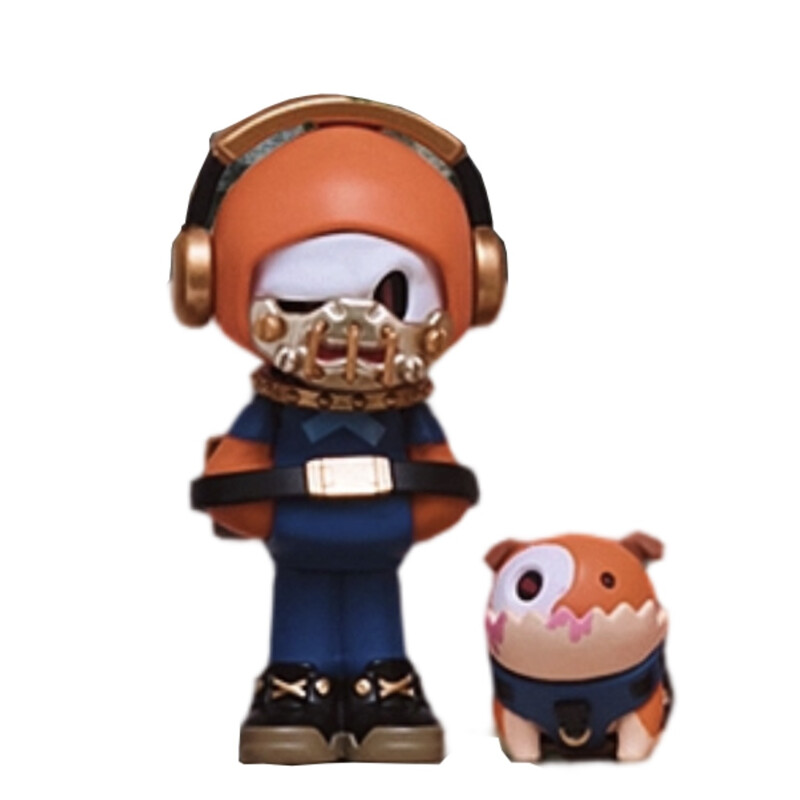 MR.BONE - The Wicked Union Serie Blind Box Lizenziertes Trendiges Schreibtisch-Ornament Geburtstagsgeschenk Für Sammler Einzelpaket Lieferung