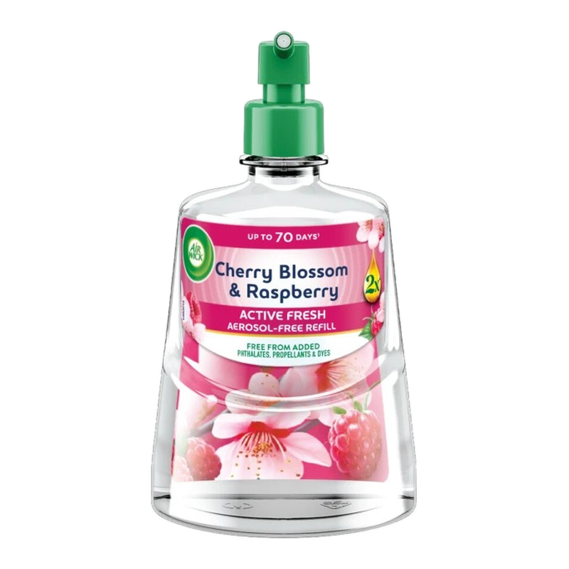 Air Wick Cherry Blossom & Raspberry Aerosolfree Automatic Spray Refill 228 Ml