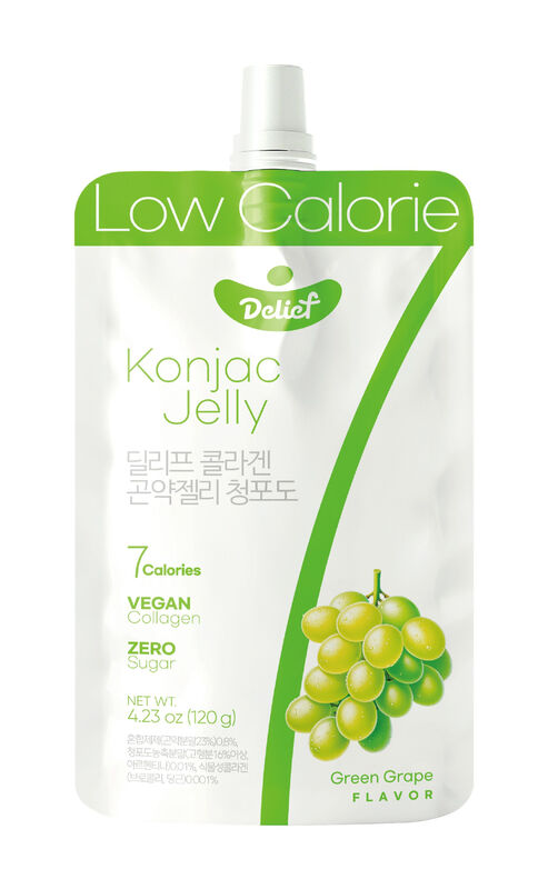 Konjac Gelei Groene Druif (Vegan) 120 g