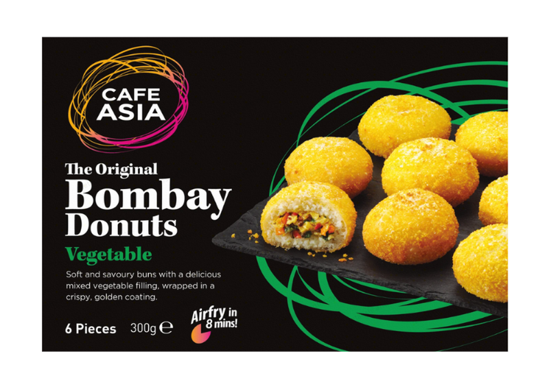 Cafe Asia Vegetable Bombay Donuts 300g