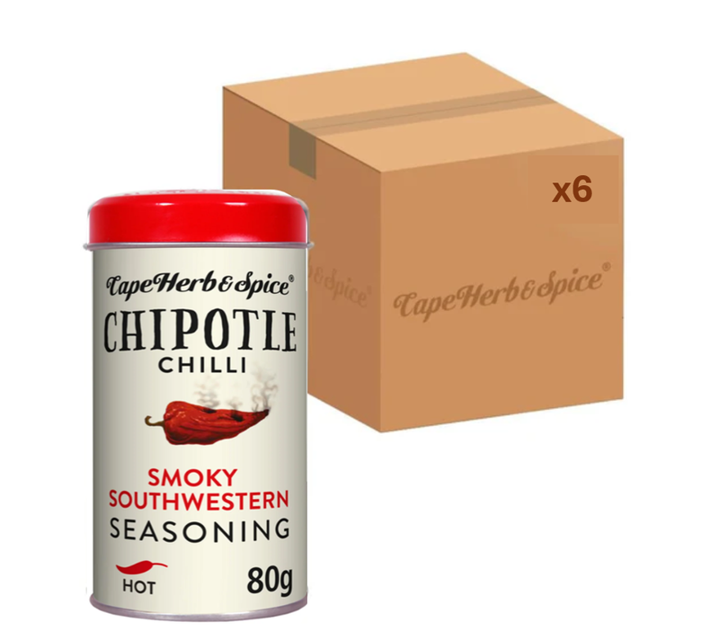 Cape Herb & Spice chipotle chili rub 80 g x 6