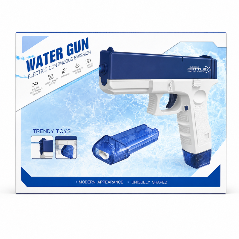 Upgraded version Water gun, continuos electric emission