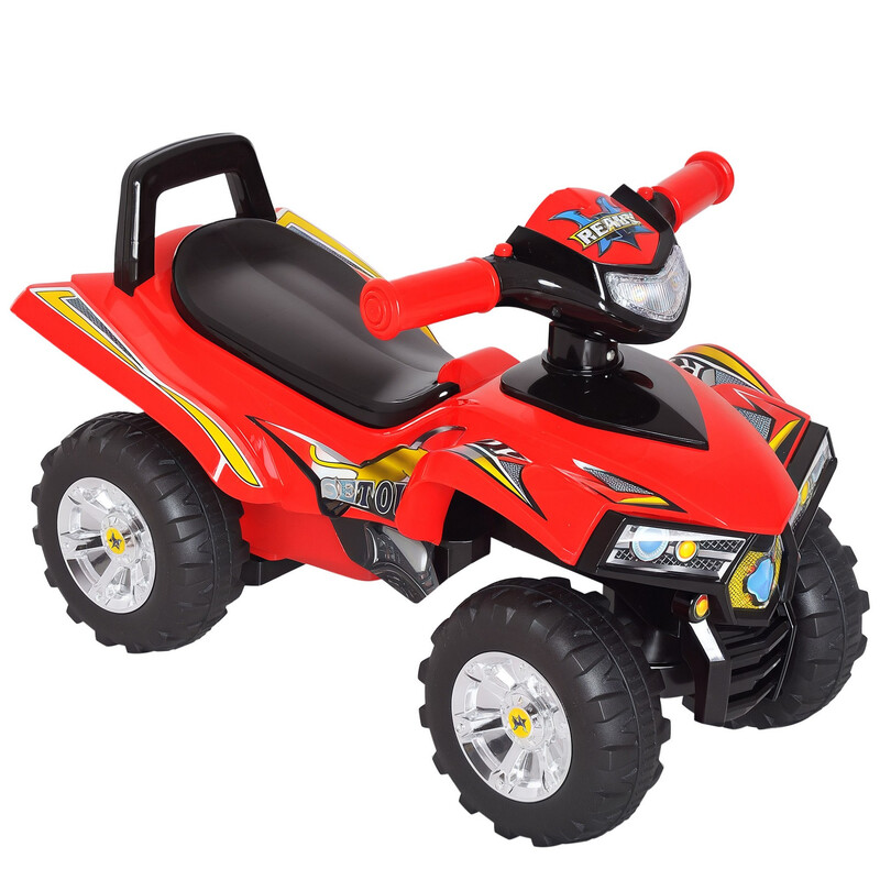 370-054 HOMCOM Kids Children Ride-on Toy Off Road Style Quad Bike Racing Car NO POWER