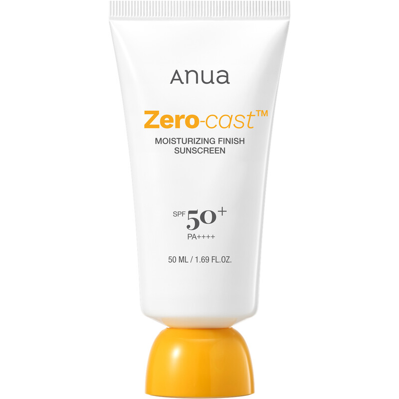 Anua Zero Cast Moisturizing Finish Sunscreen crème hydratante protectrice SPF 50 50 ml - vue 2