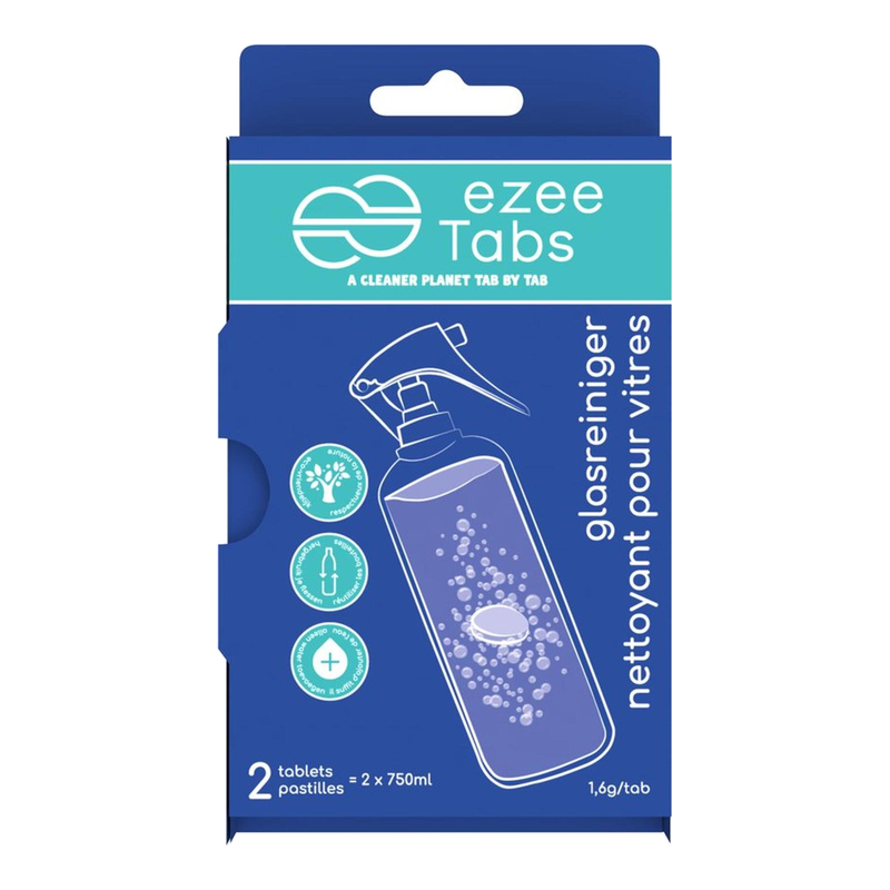 EZEE Tabs Glasreiniger 2-Pack (2 x 1,6g)
