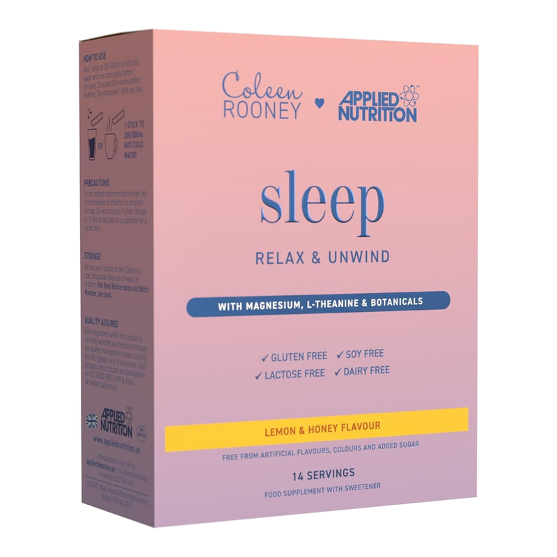 Applied Nutrition Light Colleen Rooney Sleep Stick Packs Lemon & Honey Flavour - 14 Stick Packs