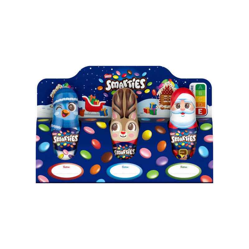 Smarties Mini-Weihnachtsfiguren (3x18,7g), 56.1g St