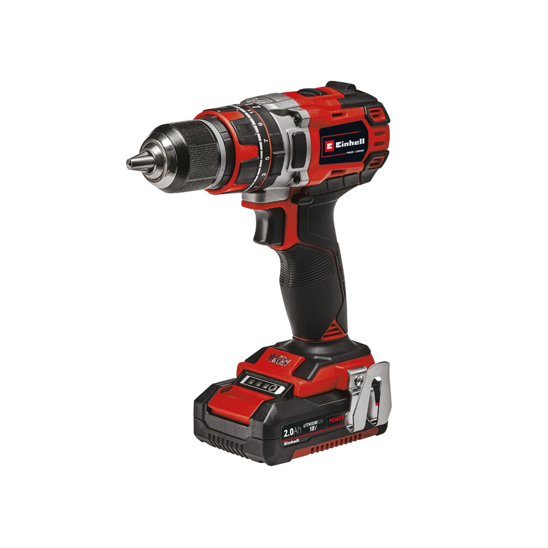TE-CD 18/50 Li-i BL 18V 2 x 2.0Ah Li-Ion Power X-Change Brushless Combi Drill