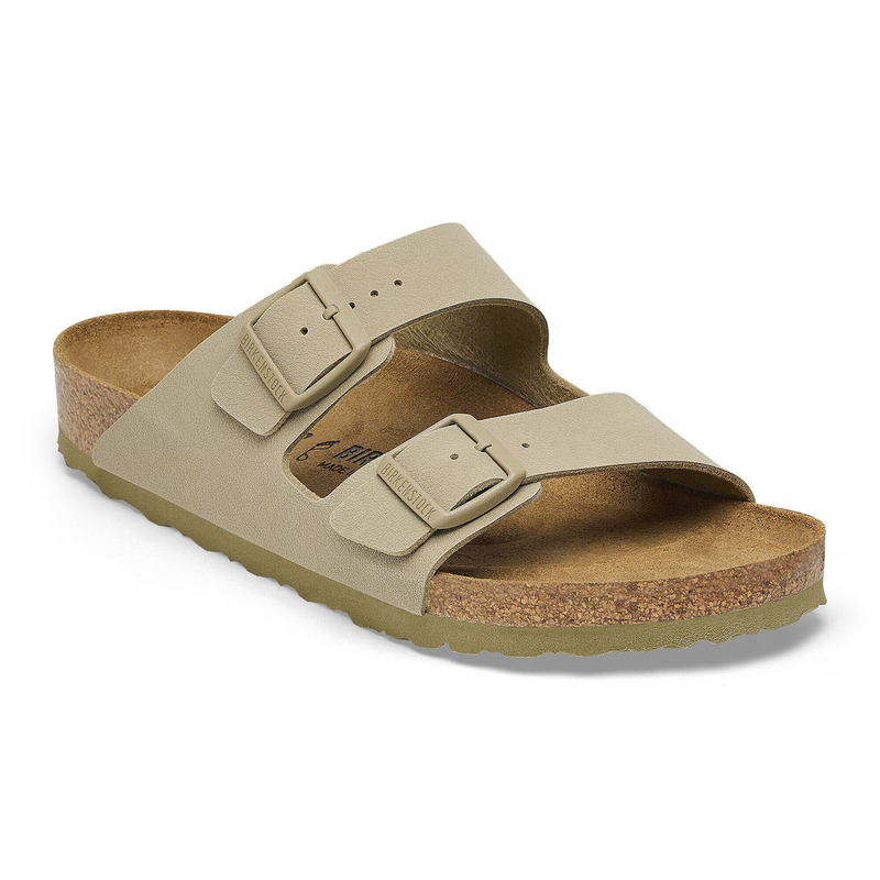 Birkenstock Arizona Birko Flor Faded Khaki 38