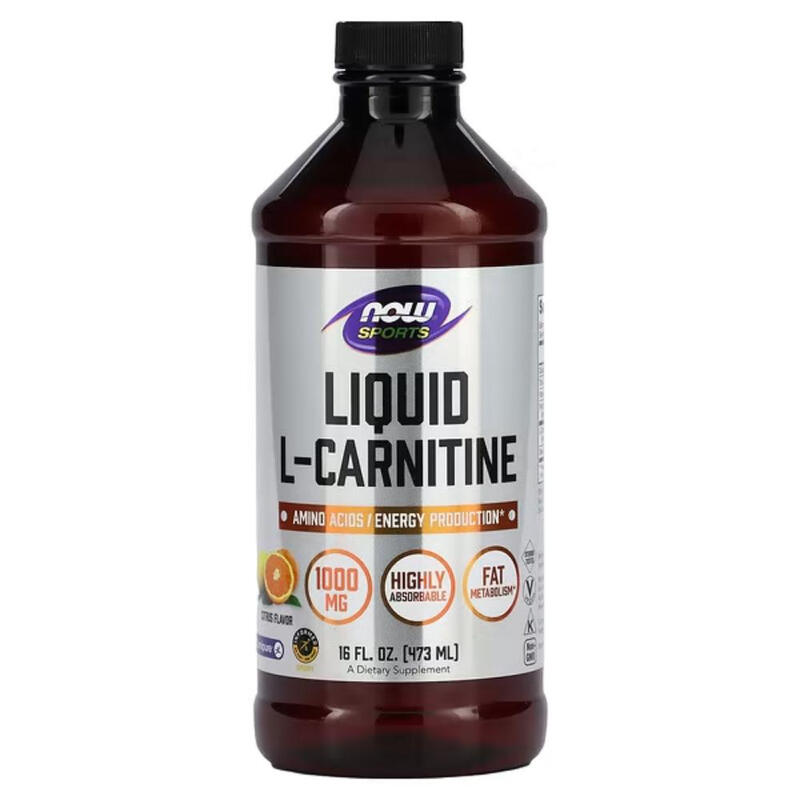 L Carnitine Fat Metabolism Liquid 1000 mg Citrus - 473 ml