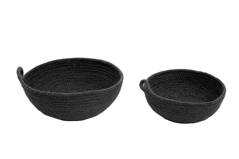 Set Of Two Jute Baskets