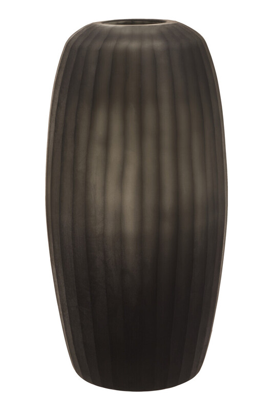 Vase Hessa Tall Grey Small