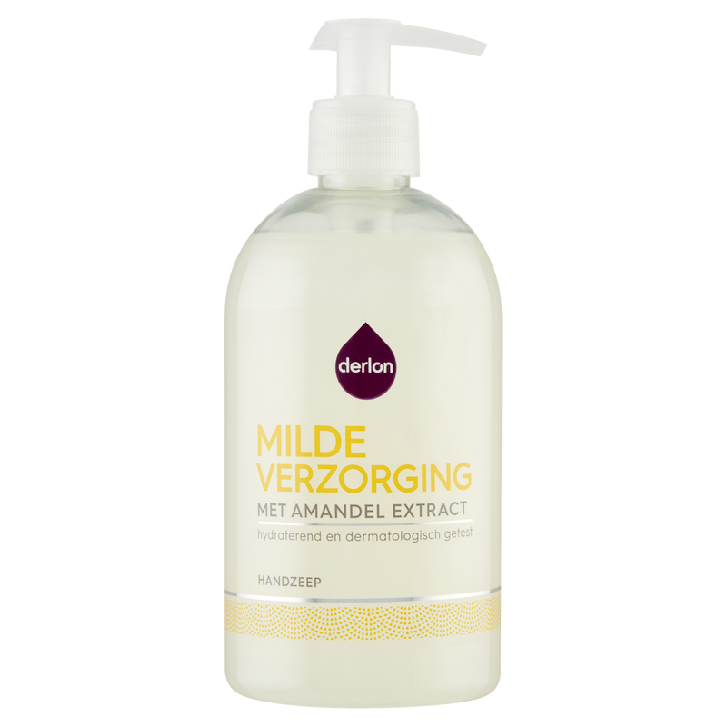 Derlon Handzeep - Milde Verzorging met Amandel extract - Handzeep - 500ml