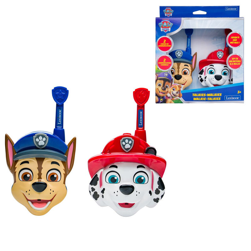Paw Patrol Marshall and Chase Walkie Talkies