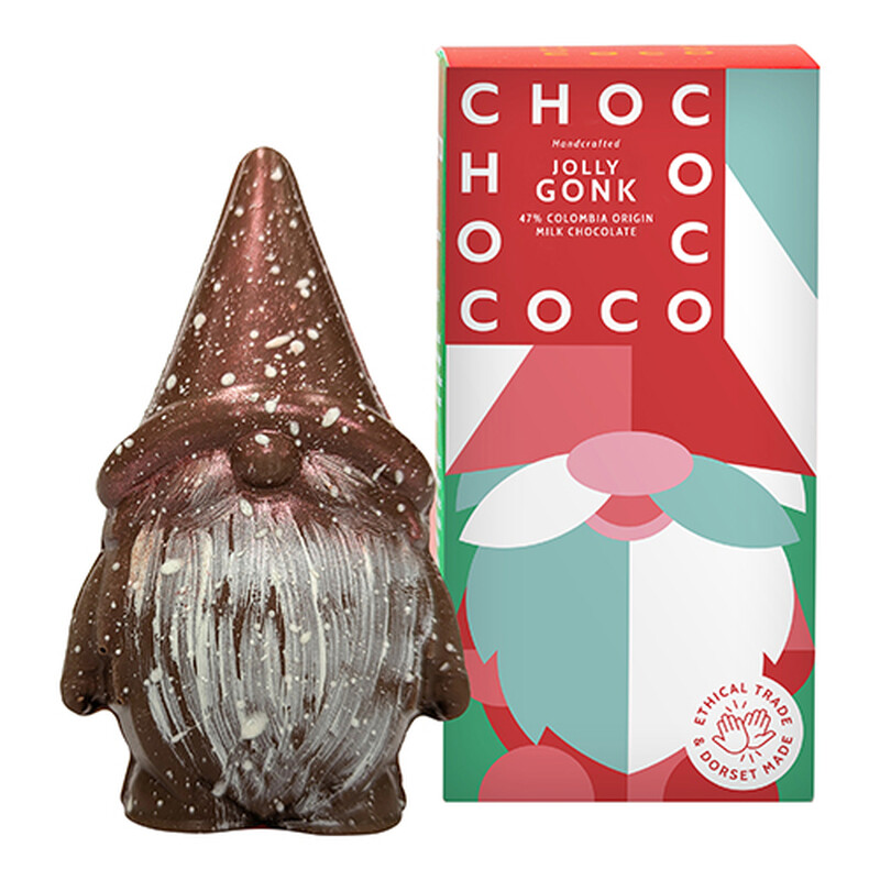 47% Milk Chocolate Christmas Jolly Gonk 80g