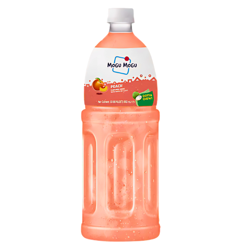 Peach Drink with Nata de Coco 1L