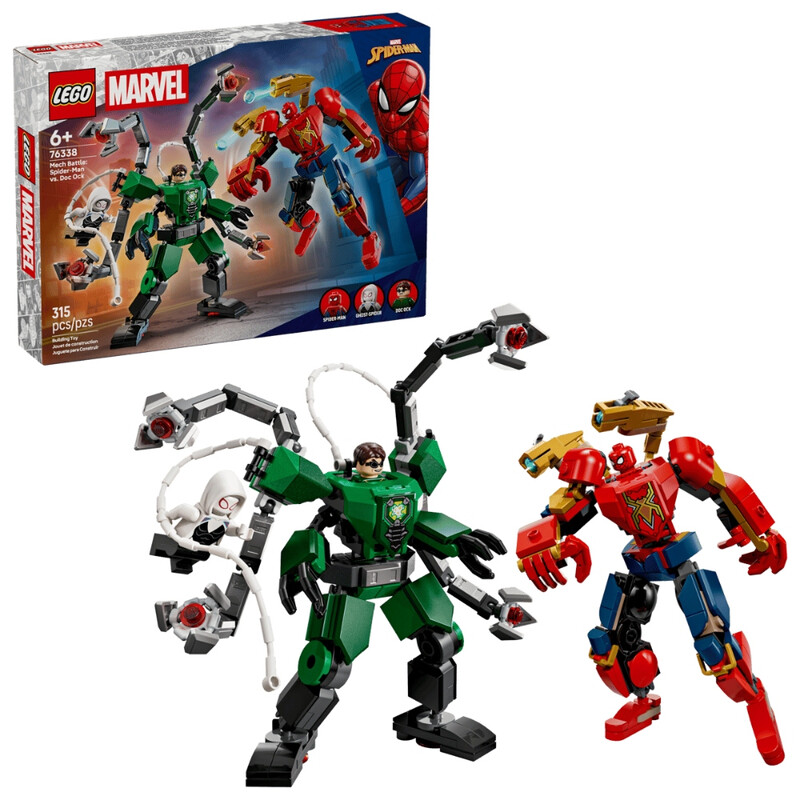 Marvel Superheroes 76338 Mech Battle: Spider-man vs. Doc Ock