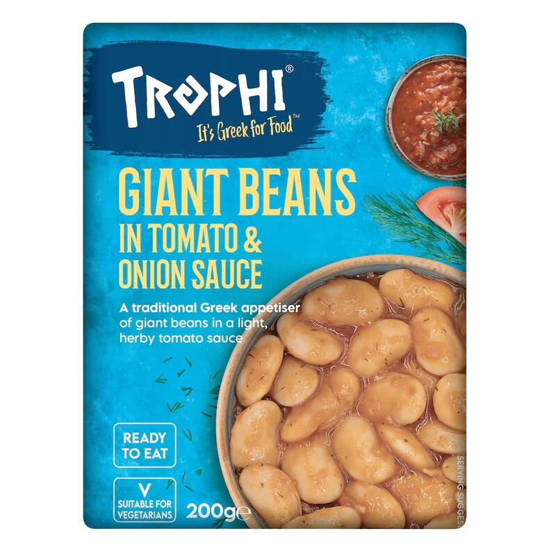 Giant Beans In Tomato & Onion Sauce 200g