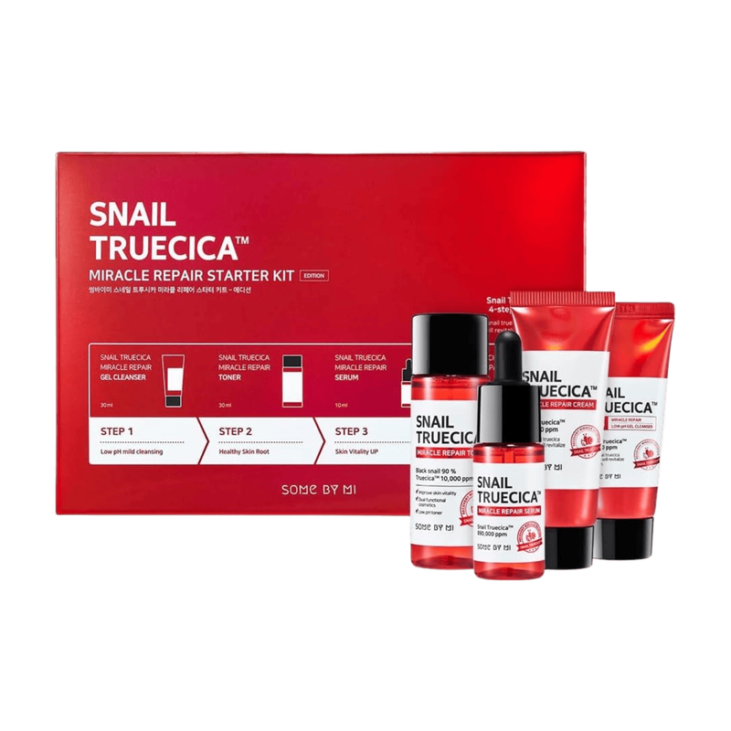 Some By Mi Snail Truecica Miracle Repair Starterkit Travel Sizes Gift Box