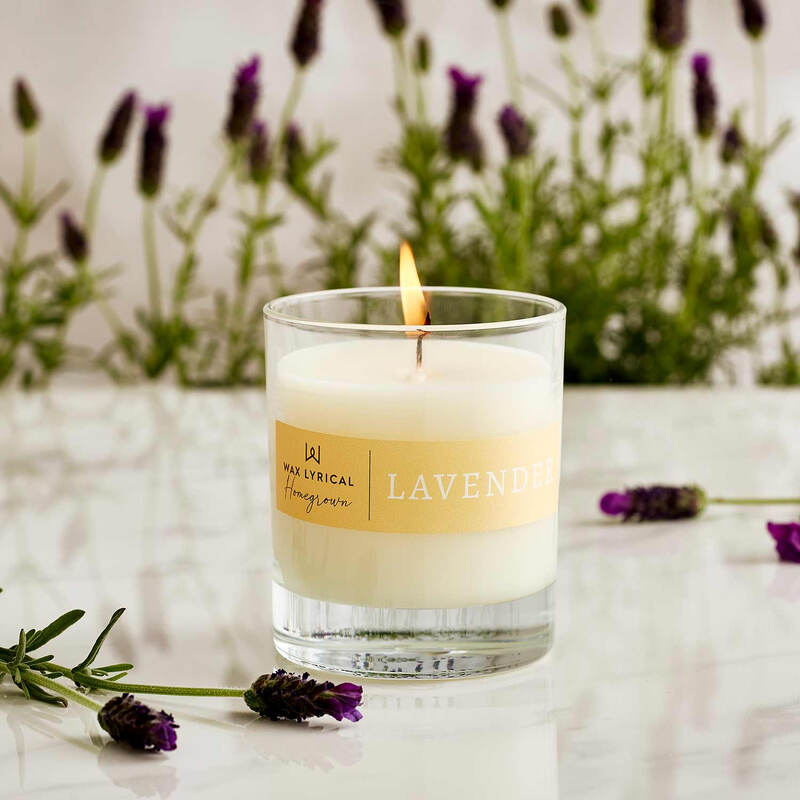 Wax Lyrical Lavender Candle Homegrown 586G