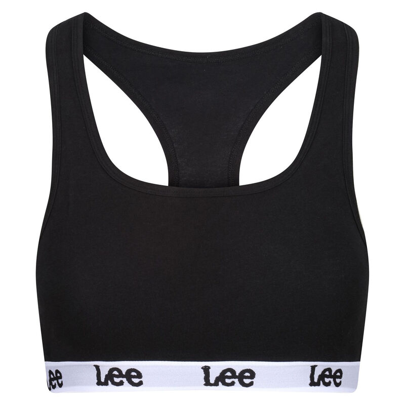 LEE BR Diana bra-croptop - zwart - maat L