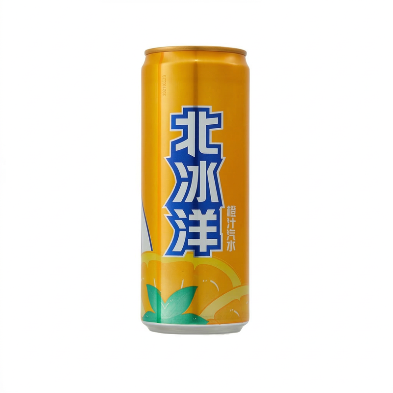 Bei Bing Yang Orange 【Cooling】【Hydration】Bei Bing Yang Soda 330Ml