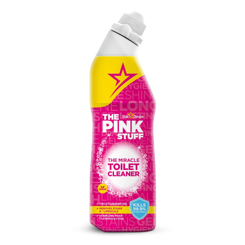 Stardrops Pink Star Drops The Stuff The Miracle Toilet Cleaner 750Ml