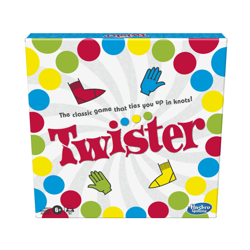 Hasbro Gaming Twister Game for Kids Ages 6 and Up – Classic Party Board Game for Fun Family Game Night with Friends