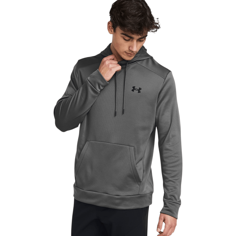 Under Armour Heren Fleece Hoodie Grijs Armour Fleece Collectie M