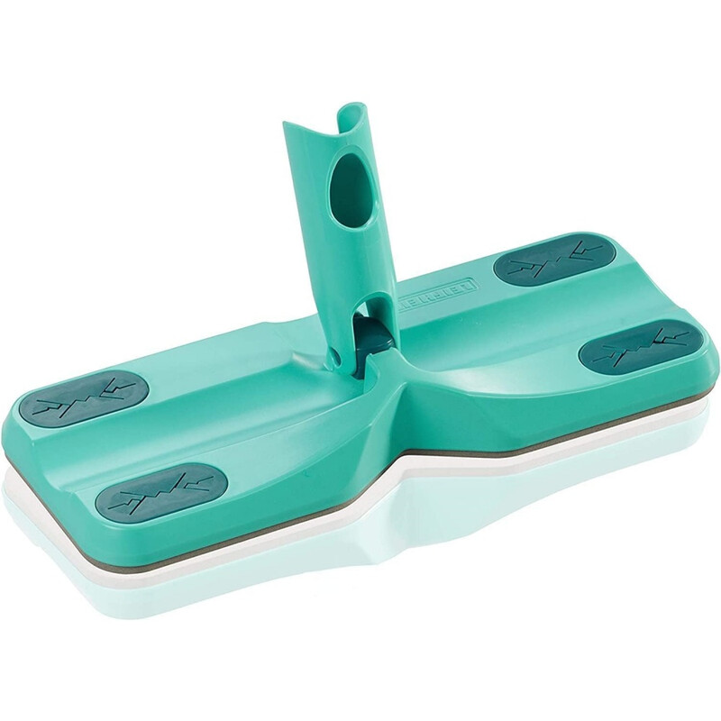 Leifheit Clean & Away Staubtuch CS (26 cmLeifheit Bodenplatte Clean and Away mit Click System Staubwischer zur Trockenreinigung, Staubfänger für Teleskopstiele mit Click-System, wendiger Staubmagnet