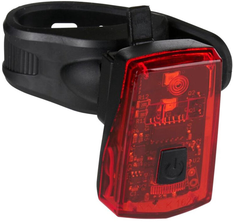 Dunlop Fiets Achterlicht met Remlicht - Zwart
