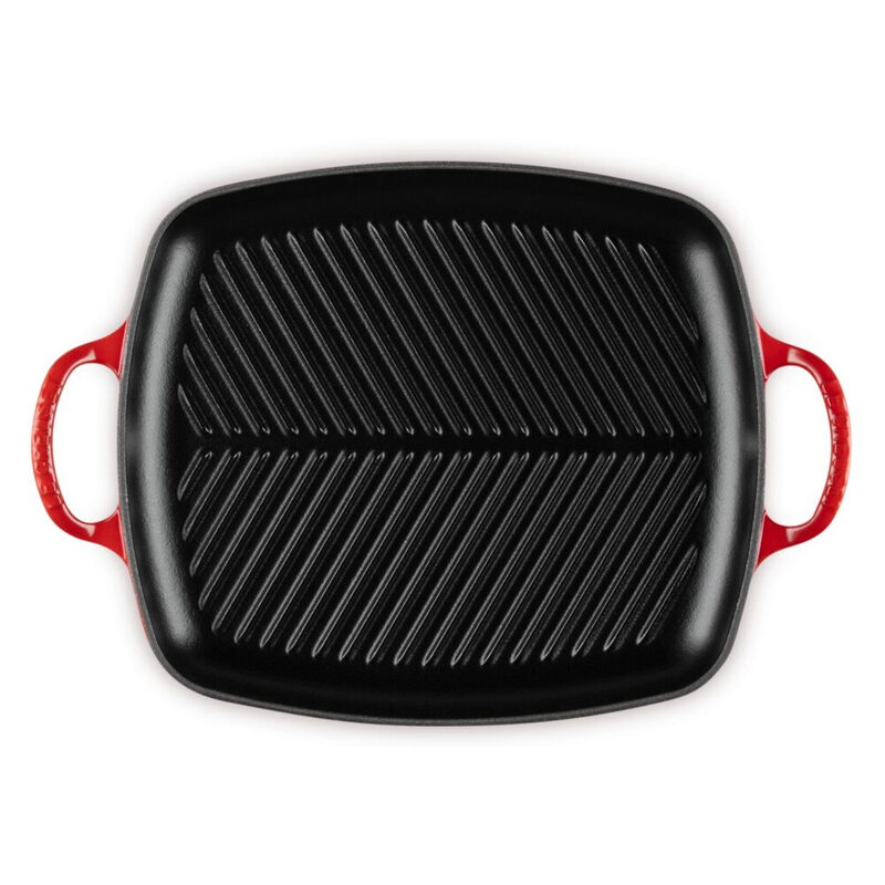 Le Creuset Grillplatte Signature 30 cm Kirschrot